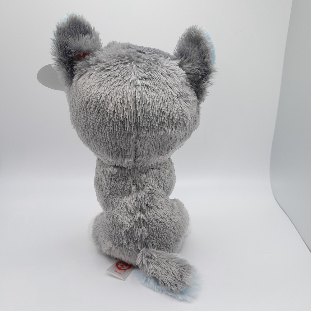 TY Beanie Boos - SLUSH the Husky Dog Plush (Glitter Eyes) (6 inch) Stuffed Toy - Picture 7 of 12